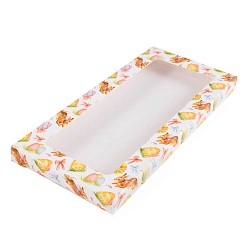 Коробка под шоколадку "Пасхальные яйца" 18 см*9 см*1,4 см